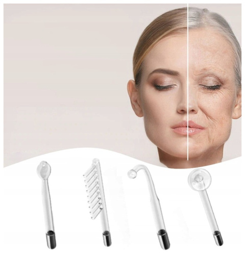 DERMA WAND DARSONWAL PRO D'ARSONVAL MOCNY 4 PELOTY DO SKÓRY TWARZY DERMA WAND DARSONWAL PRO D'ARSONVAL MOCNY 4 PELOTY DO SKÓRY TWARZY