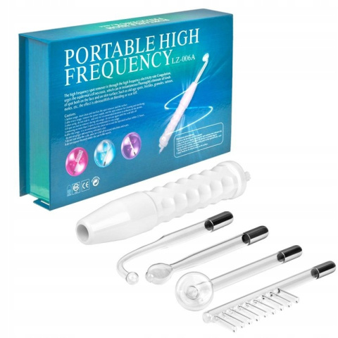 DERMA WAND DARSONWAL PRO D'ARSONVAL MOCNY 4 PELOTY DO SKÓRY TWARZY DERMA WAND DARSONWAL PRO D'ARSONVAL MOCNY 4 PELOTY DO SKÓRY TWARZY