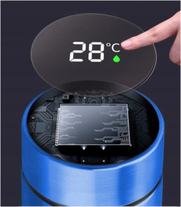KUBEK TERMICZNY TERMOS SMART Z WYŚWIETLACZEM LED 500 ML - NOWOCZESNY BIDON