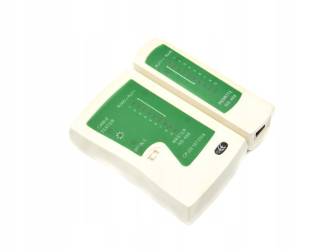 TESTER KABLI LAN RJ45 SIECI ZESTAW NARZĘDZI ZACISKARKA WTYK ETUI STRIPPER TESTER KABLI LAN RJ45 SIECI ZESTAW NARZĘDZI ZACISKARKA WTYK ETUI STRIPPER