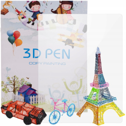 Długopis 3D Maaleo Książka z Szablonami do Długopisu 3D Szablon x 40