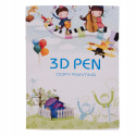 Długopis 3D Maaleo Książka z Szablonami do Długopisu 3D Szablon x 40