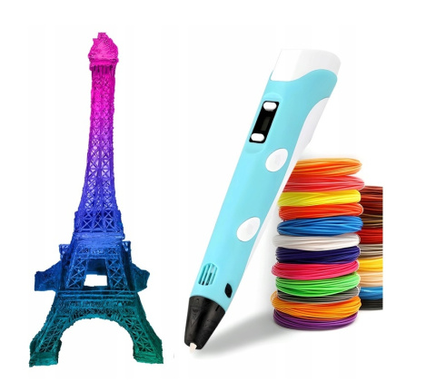 DreamCraft DŁUGOPIS 3D PEN RÓŻOWY XXL 20 KOLORÓW 110M KSIĄŻECZKA FILAMENT DreamCraft DŁUGOPIS 3D PEN RÓŻOWY XXL 20 KOLORÓW 110M KSIĄŻECZKA FILAMENT