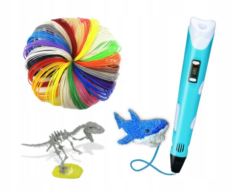 DreamCraft DŁUGOPIS 3D PEN RÓŻOWY XXL 20 KOLORÓW 110M KSIĄŻECZKA FILAMENT DreamCraft DŁUGOPIS 3D PEN RÓŻOWY XXL 20 KOLORÓW 110M KSIĄŻECZKA FILAMENT