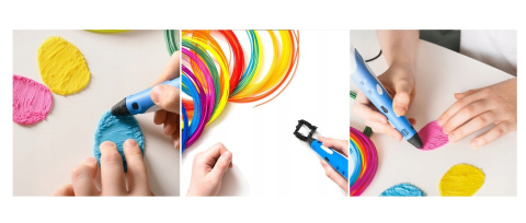 DreamCraft DŁUGOPIS 3D PEN RÓŻOWY XXL 20 KOLORÓW 110M KSIĄŻECZKA FILAMENT DreamCraft DŁUGOPIS 3D PEN RÓŻOWY XXL 20 KOLORÓW 110M KSIĄŻECZKA FILAMENT