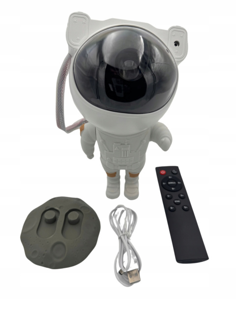 DreamCraft PROJEKTOR GWIAZD ASTRONAUTA DUŻY LED LAMPKA NOCNA 360 DreamCraft PROJEKTOR GWIAZD ASTRONAUTA DUŻY LED LAMPKA NOCNA 360