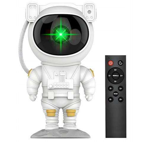 DreamCraft PROJEKTOR GWIAZD ASTRONAUTA DUŻY LED LAMPKA NOCNA 360 DreamCraft PROJEKTOR GWIAZD ASTRONAUTA DUŻY LED LAMPKA NOCNA 360
