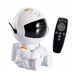 DreamCraft PROJEKTOR GWIEZDNY ASTRONAUTA LED LAMPKA NOCNA
