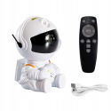 DreamCraft PROJEKTOR GWIEZDNY ASTRONAUTA LED LAMPKA NOCNA