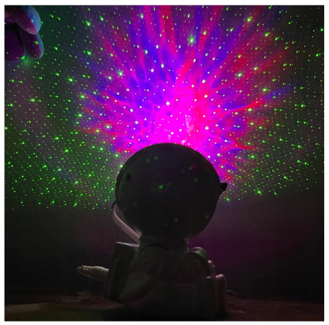 DreamCraft PROJEKTOR GWIEZDNY ASTRONAUTA LED LAMPKA NOCNA DreamCraft PROJEKTOR GWIEZDNY ASTRONAUTA LED LAMPKA NOCNA