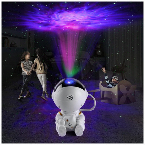 DreamCraft PROJEKTOR GWIEZDNY ASTRONAUTA LED LAMPKA NOCNA DreamCraft PROJEKTOR GWIEZDNY ASTRONAUTA LED LAMPKA NOCNA