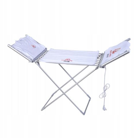 ELEKTRYCZNA SUSZARKA NA PRANIE BASIC STOJĄCA ROZKŁADANA SZYBKOSCHNĄCE 147cm ELEKTRYCZNA SUSZARKA NA PRANIE BASIC STOJĄCA ROZKŁADANA SZYBKOSCHNĄCE 147cm