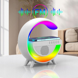 GŁOŚNIK BLUETOOTH BEZPRZEWODOWY PRZENOŚNY ŁADOWARKA PODŚWIETLENIE RGB XXL