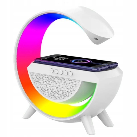 GŁOŚNIK BLUETOOTH BEZPRZEWODOWY PRZENOŚNY ŁADOWARKA PODŚWIETLENIE RGB XXL GŁOŚNIK BLUETOOTH BEZPRZEWODOWY PRZENOŚNY ŁADOWARKA PODŚWIETLENIE RGB XXL