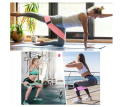 GUMY DO ĆWICZEŃ OPOROWE TAŚMY MATERIAŁOWE FITNESS MOCNE ZESTAW 3 SZTUKI PRO