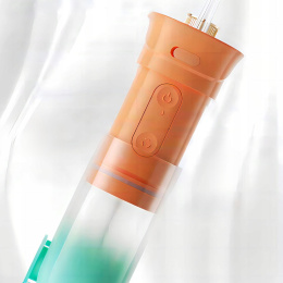 IRYGATOR DO ZĘBÓW BEZPRZEWODOWY DENTYSTYCZNY MOCNY 4 DYSZE 3 TRYBY 200 ML