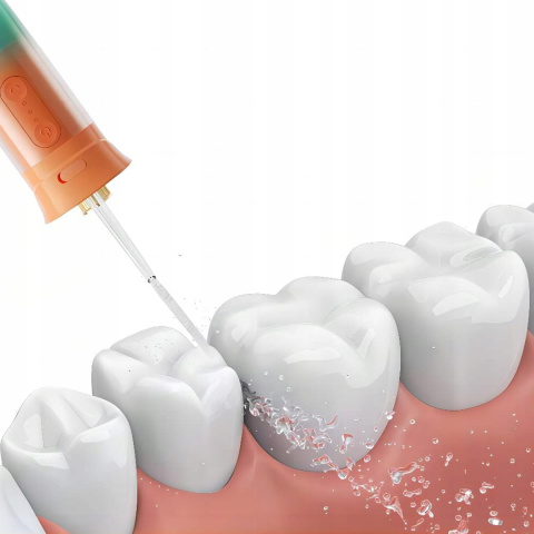 IRYGATOR DO ZĘBÓW BEZPRZEWODOWY DENTYSTYCZNY MOCNY 4 DYSZE 3 TRYBY 200 ML IRYGATOR DO ZĘBÓW BEZPRZEWODOWY DENTYSTYCZNY MOCNY 4 DYSZE 3 TRYBY 200 ML