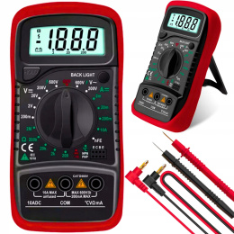 MULTIMETR RĘCZNY MIERNIK ELEKTRONICZNY PRECYZYJNY PRO
