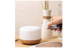 NAWILŻACZ POWIETRZA DYFUZOR AROMATERAPIA LAMPKA NOCNA RGB JONIZATOR ZAPACH