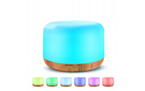 NAWILŻACZ POWIETRZA DYFUZOR AROMATERAPIA LAMPKA NOCNA RGB JONIZATOR ZAPACH NAWILŻACZ POWIETRZA DYFUZOR AROMATERAPIA LAMPKA NOCNA RGB JONIZATOR ZAPACH