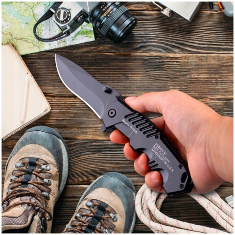 NÓŻ SKŁADANY TAKTYCZNY SURVIVAL MYŚLIWSKI DO CIĘCIA OSTRY FINKA CAMPING NÓŻ SKŁADANY TAKTYCZNY SURVIVAL MYŚLIWSKI DO CIĘCIA OSTRY FINKA CAMPING