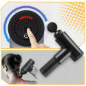 PISTOLET DO MASAŻU MASSAGE GUN PRO 4 KOŃCÓWKI - Mocny Masażer Ciała