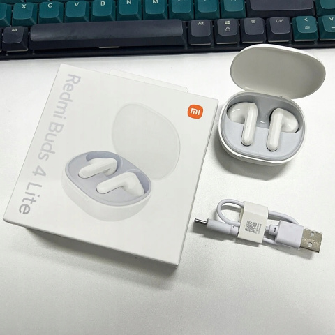 SŁUCHAWKI BEZPRZEWODOWE Xiaomi Redmi Buds 4 Lite DOUCZNE WODOODPORNE GFP SŁUCHAWKI BEZPRZEWODOWE Xiaomi Redmi Buds 4 Lite DOUCZNE WODOODPORNE GFP