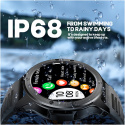 SmartWatch ZEGAREK SPORTOWY WODOODPORNY IP68 Z LATARKĄ SOLIDNY MENU PL