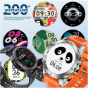 SmartWatch ZEGAREK SPORTOWY WODOODPORNY IP68 Z LATARKĄ SOLIDNY MENU PL